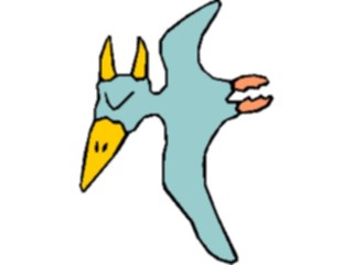 Sticker Custom Preview Image #022624 Animals Dinosaurs Pterodactyl7