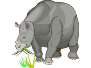 Sticker Custom Preview Image #022633 Animals Dinosaurs Rhinoceratoidea