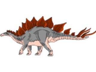 Sticker Custom Preview Image #022642 Animals Dinosaurs Stegosaurus01