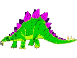 Sticker Custom Preview Image #022643 Animals Dinosaurs Stegosaurus02