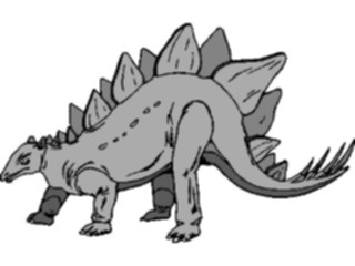 Sticker Custom Preview Image #022644 Animals Dinosaurs Stegosaurus03