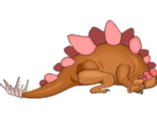 Sticker Custom Preview Image #022652 Animals Dinosaurs Stegosaurus11