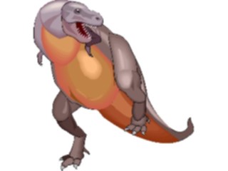 Sticker Custom Preview Image #022686 Animals Dinosaurs Tyrannosaurus Rex09