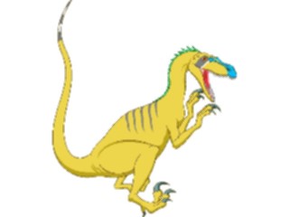 Sticker Custom Preview Image #022693 Animals Dinosaurs Velociraptor4