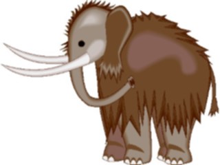 Sticker Custom Preview Image #022696 Animals Dinosaurs Wooly Mammoth2