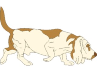 Sticker Custom Preview Image #022700 Animals Domesticated Basset Hound2