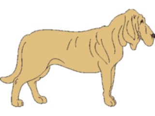 Sticker Custom Preview Image #022706 Animals Domesticated Bloodhound1