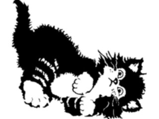 Sticker Custom Preview Image #022733 Animals Domesticated Cat03