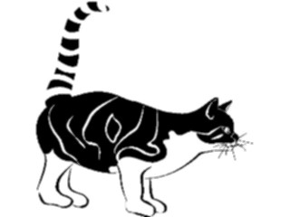 Sticker Custom Preview Image #022737 Animals Domesticated Cat07