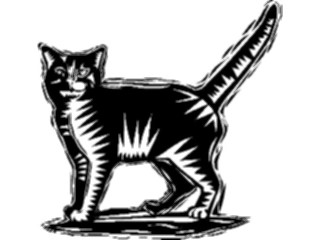 Sticker Custom Preview Image #022745 Animals Domesticated Cat15