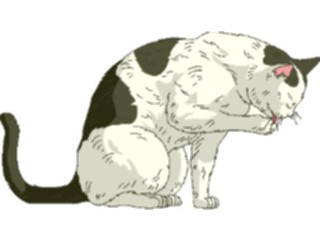 Sticker Custom Preview Image #022755 Animals Domesticated Cat25