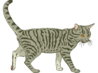 Sticker Custom Preview Image #022760 Animals Domesticated Cat30