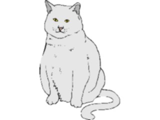 Sticker Custom Preview Image #022764 Animals Domesticated Cat34