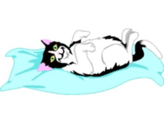 Sticker Custom Preview Image #022766 Animals Domesticated Cat36