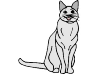 Sticker Custom Preview Image #022768 Animals Domesticated Cat38