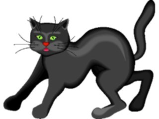 Sticker Custom Preview Image #022774 Animals Domesticated Cat44