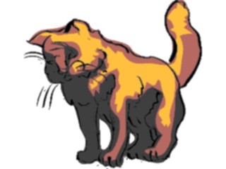 Sticker Custom Preview Image #022775 Animals Domesticated Cat45