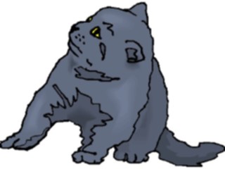 Sticker Custom Preview Image #022787 Animals Domesticated Cat57