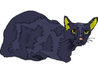 Sticker Custom Preview Image #022788 Animals Domesticated Cat58
