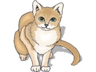 Sticker Custom Preview Image #022807 Animals Domesticated Cat77