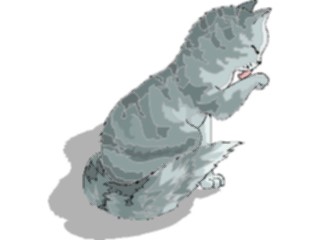 Sticker Custom Preview Image #022818 Animals Domesticated Cat88