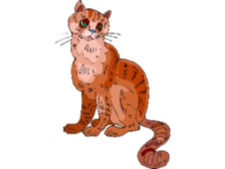 Sticker Custom Preview Image #022823 Animals Domesticated Cat93