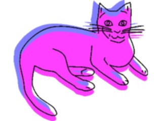Sticker Custom Preview Image #022825 Animals Domesticated Cat95