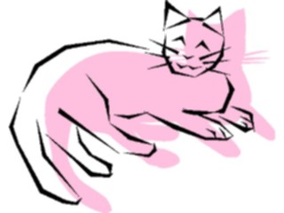 Sticker Custom Preview Image #022826 Animals Domesticated Cat96