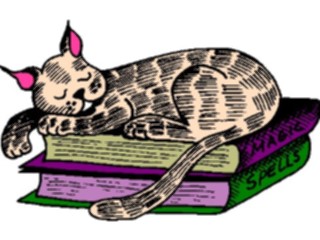 Sticker Custom Preview Image #022847 Animals Domesticated Caton Books2