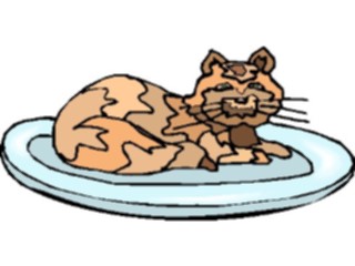 Sticker Custom Preview Image #022848 Animals Domesticated Caton Plate