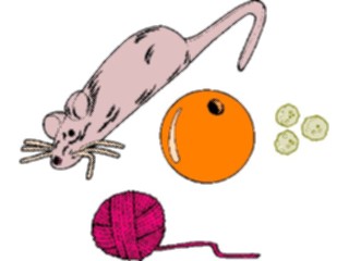 Sticker Custom Preview Image #022857 Animals Domesticated Cat Toys