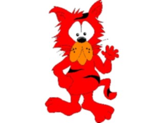 Sticker Custom Preview Image #022881 Animals Domesticated Cool Cat