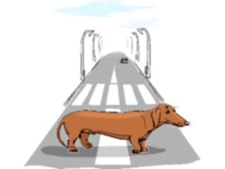 Sticker Custom Preview Image #022882 Animals Domesticated Dachshund