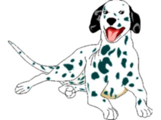 Sticker Custom Preview Image #022883 Animals Domesticated Dalmatian1