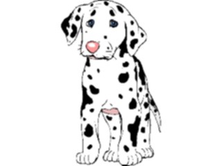 Sticker Custom Preview Image #022886 Animals Domesticated Dalmatian4