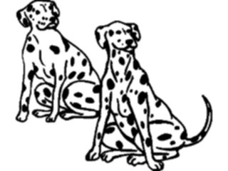 Sticker Custom Preview Image #022891 Animals Domesticated Dalmatians