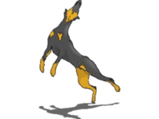 Sticker Custom Preview Image #022895 Animals Domesticated Doberman4