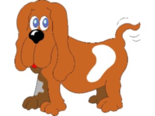 Sticker Custom Preview Image #022903 Animals Domesticated Dog003