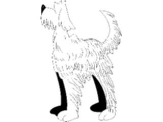Sticker Custom Preview Image #022904 Animals Domesticated Dog004