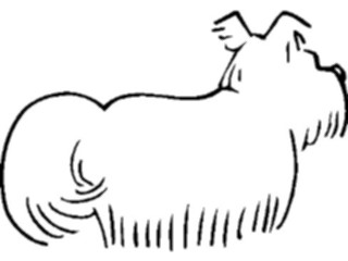 Sticker Custom Preview Image #022908 Animals Domesticated Dog008