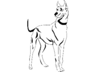 Sticker Custom Preview Image #022911 Animals Domesticated Dog011