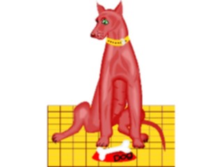 Sticker Custom Preview Image #022931 Animals Domesticated Dog031