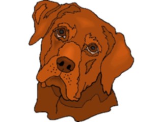 Sticker Custom Preview Image #022948 Animals Domesticated Dog048