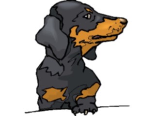 Sticker Custom Preview Image #022990 Animals Domesticated Dog090