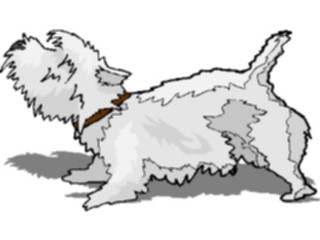 Sticker Custom Preview Image #023058 Animals Domesticated Dog Barking2