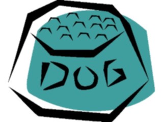 Sticker Custom Preview Image #023070 Animals Domesticated Dog Dish2