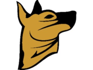 Sticker Custom Preview Image #023078 Animals Domesticated Dog Face02