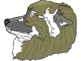 Sticker Custom Preview Image #023084 Animals Domesticated Dog Face08