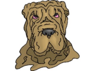 Sticker Custom Preview Image #023086 Animals Domesticated Dog Face10