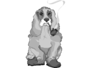 Sticker Custom Preview Image #023100 Animals Domesticated Dog Father